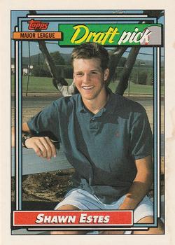 #624 Shawn Estes - Seattle Mariners - 1992 Topps Baseball