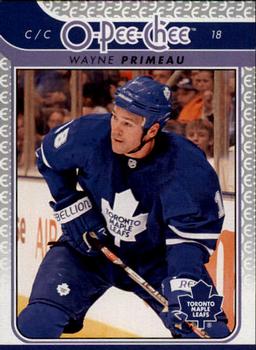 #624 Wayne Primeau - Toronto Maple Leafs - 2009-10 O-Pee-Chee Hockey