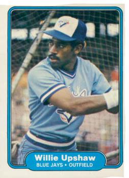 #624 Willie Upshaw - Toronto Blue Jays - 1982 Fleer Baseball