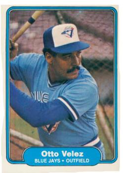 #625 Otto Velez - Toronto Blue Jays - 1982 Fleer Baseball