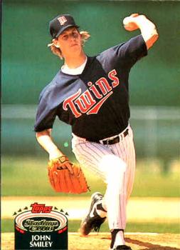 #625 John Smiley - Minnesota Twins - 1992 Stadium Club Baseball