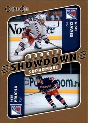 #625 Petr Prucha / Nigel Dawes - New York Rangers - 2006-07 O-Pee-Chee Hockey