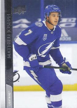 #625 Mathieu Joseph - Tampa Bay Lightning - 2020-21 Upper Deck Hockey