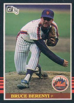 #625 Bruce Berenyi - New York Mets - 1985 Donruss Baseball
