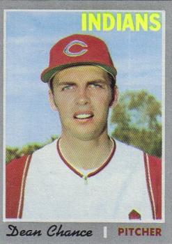#625 Dean Chance - Cleveland Indians - 1970 Topps Baseball