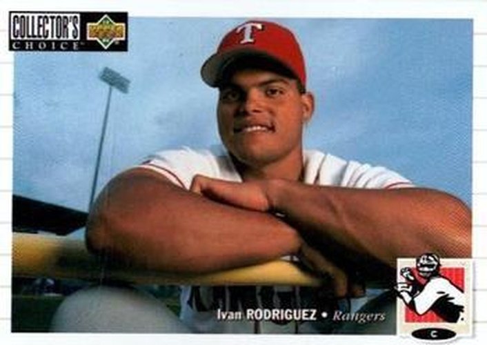 #625 Ivan Rodriguez - Texas Rangers - 1994 Collector's Choice Baseball