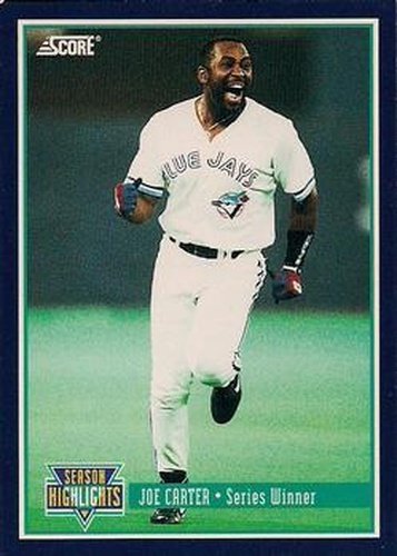 #625 Joe Carter - Toronto Blue Jays -1994 Score Baseball
