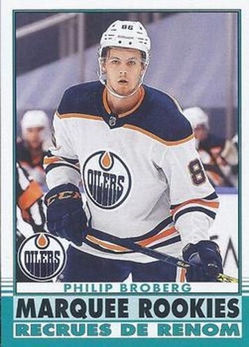 #625 Philip Broberg - Edmonton Oilers - 2020-21 O-Pee-Chee Update Retro Hockey