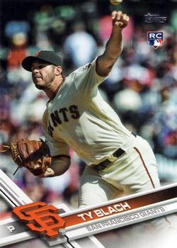 #625 Ty Blach - San Francisco Giants - 2017 Topps Baseball