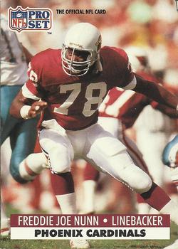#625 Freddie Joe Nunn - Phoenix Cardinals - 1991 Pro Set Football