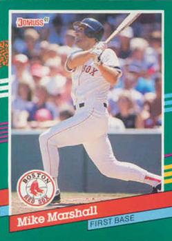 #625 Mike Marshall - Boston Red Sox - 1991 Donruss Baseball