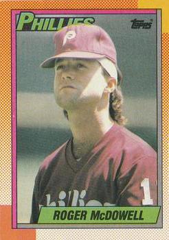 #625 Roger McDowell - Philadelphia Phillies - 1990 Topps Baseball