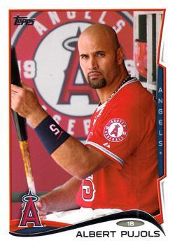 #625a Albert Pujols - Los Angeles Angels - 2014 Topps Baseball