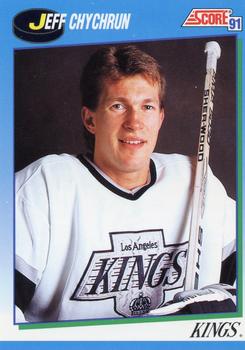 #626 Jeff Chychrun - Los Angeles Kings - 1991-92 Score Canadian Hockey