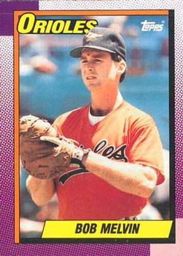 #626 Bob Melvin - Baltimore Orioles - 1990 O-Pee-Chee Baseball