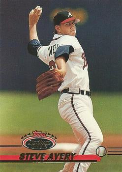 #626 Steve Avery - Atlanta Braves - 1993 Stadium Club Baseball