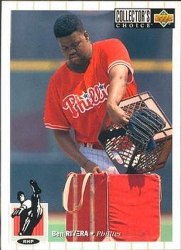 #626 Ben Rivera - Philadelphia Phillies - 1994 Collector's Choice Baseball