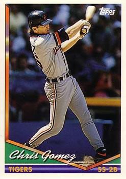#626 Chris Gomez - Detroit Tigers - 1994 Topps Baseball