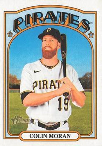 #626 Colin Moran - Pittsburgh Pirates - 2021 Topps Heritage Baseball