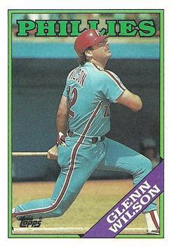 #626 Glenn Wilson - Philadelphia Phillies - 1988 Topps Baseball