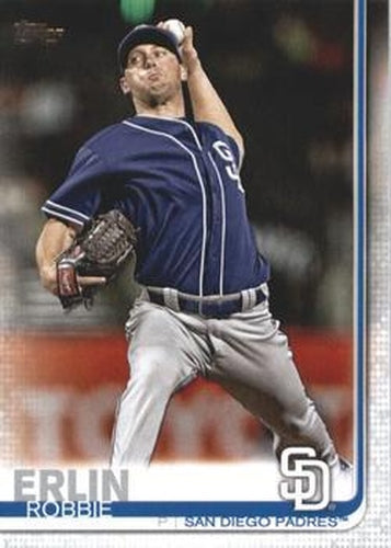 #626 Robbie Erlin - San Diego Padres - 2019 Topps Baseball