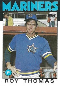 #626 Roy Thomas - Seattle Mariners - 1986 Topps Baseball