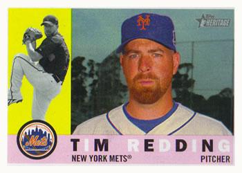 #626 Tim Redding - New York Mets - 2009 Topps Heritage Baseball