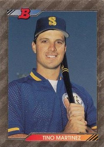 #626 Tino Martinez - Seattle Mariners - 1992 Bowman Baseball