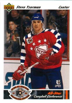 #626 Steve Yzerman - Detroit Red Wings - 1991-92 Upper Deck Hockey