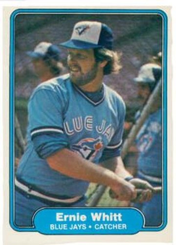 #626 Ernie Whitt - Toronto Blue Jays - 1982 Fleer Baseball