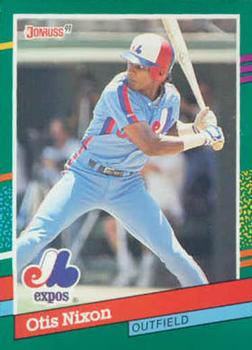 #626 Otis Nixon - Montreal Expos - 1991 Donruss Baseball