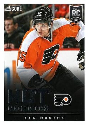 #626 Tye McGinn - Philadelphia Flyers - 2013-14 Score Hockey