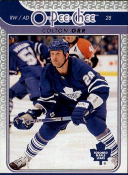 #627 Colton Orr - Toronto Maple Leafs - 2009-10 O-Pee-Chee Hockey