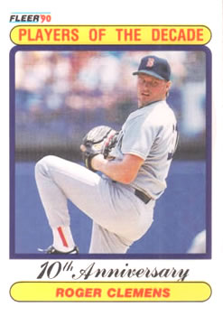 #627 Roger Clemens - Boston Red Sox - 1990 Fleer USA Baseball