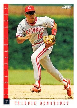 #627 Freddie Benavides - Cincinnati Reds - 1993 Score Baseball