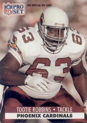 #627 Tootie Robbins - Phoenix Cardinals - 1991 Pro Set Football