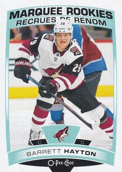 #627 Barrett Hayton - Arizona Coyotes - 2019-20 O-Pee-Chee Update Hockey