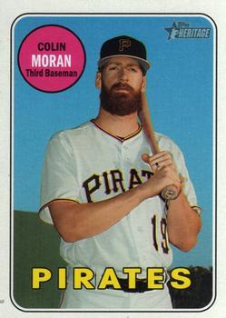 #627 Colin Moran - Pittsburgh Pirates - 2018 Topps Heritage Baseball