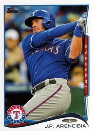 #627 J.P. Arencibia - Texas Rangers - 2014 Topps Baseball