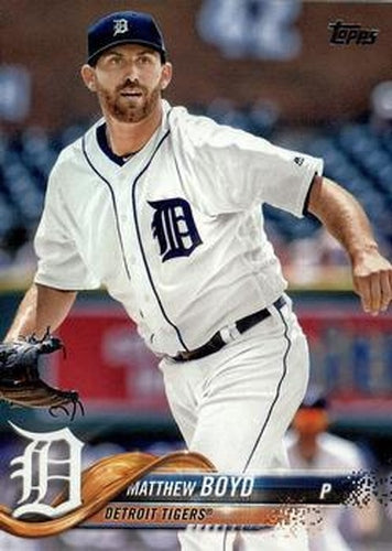 #627 Matthew Boyd - Detroit Tigers - 2018 Topps Baseball