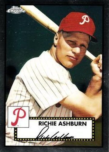 #627 Richie Ashburn - Philadelphia Phillies - 2021 Topps Chrome Platinum Anniversary Baseball