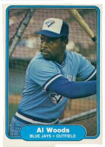#627 Al Woods - Toronto Blue Jays - 1982 Fleer Baseball