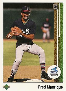#628 Fred Manrique - Chicago White Sox - 1989 Upper Deck Baseball