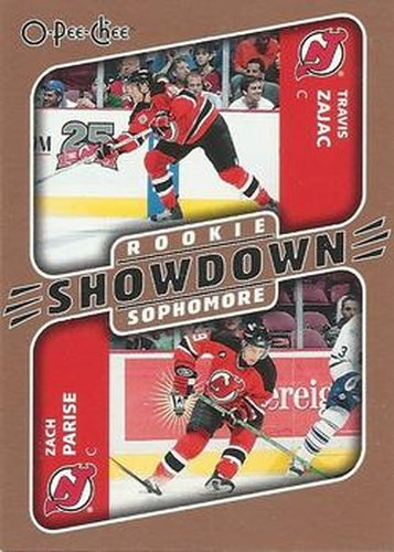 #628 Travis Zajac / Zach Parise - New Jersey Devils - 2006-07 O-Pee-Chee Hockey