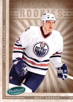 #628 Matt Greene - Edmonton Oilers - 2005-06 Parkhurst Hockey