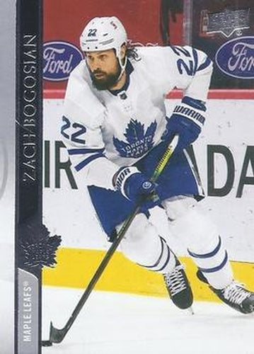 #628 Zach Bogosian - Toronto Maple Leafs - 2020-21 Upper Deck Hockey