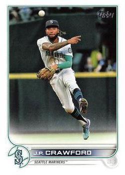 #628 J.P. Crawford - Seattle Mariners - 2022 Topps Baseball