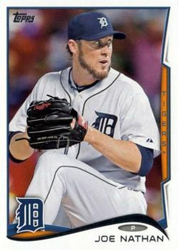 #628 Joe Nathan - Detroit Tigers - 2014 Topps Baseball