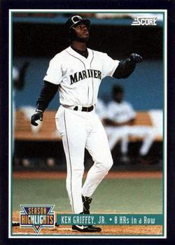 #628 Ken Griffey, Jr. - Seattle Mariners -1994 Score Baseball