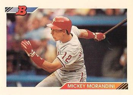 #628 Mickey Morandini - Philadelphia Phillies - 1992 Bowman Baseball